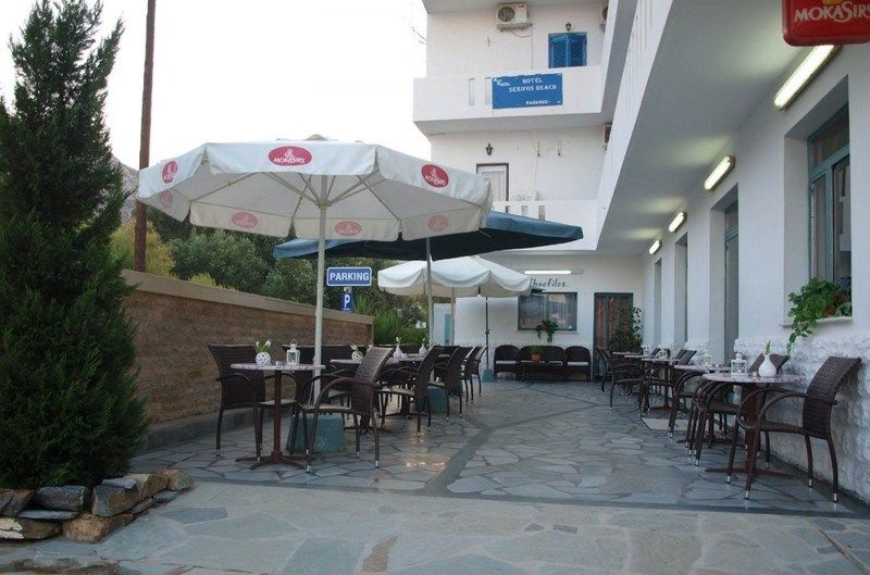 Serifos Beach Hotel Livadi  Eksteriør bilde